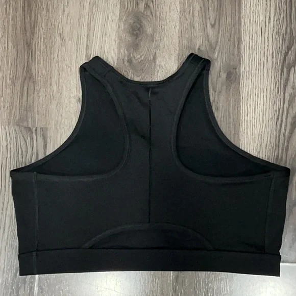 Nike Black High-Neck Sports Bra - Picture 2 of 3